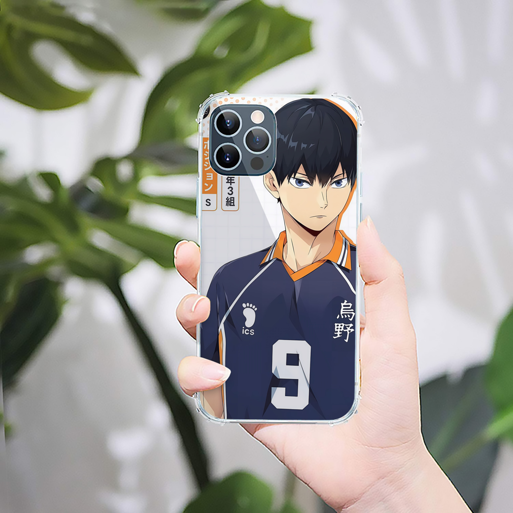 （画像用） ハイキュー!! Haikyu!! 【iPhone 12シリーズ対応】透明スマホケース（クリアソフトケース）